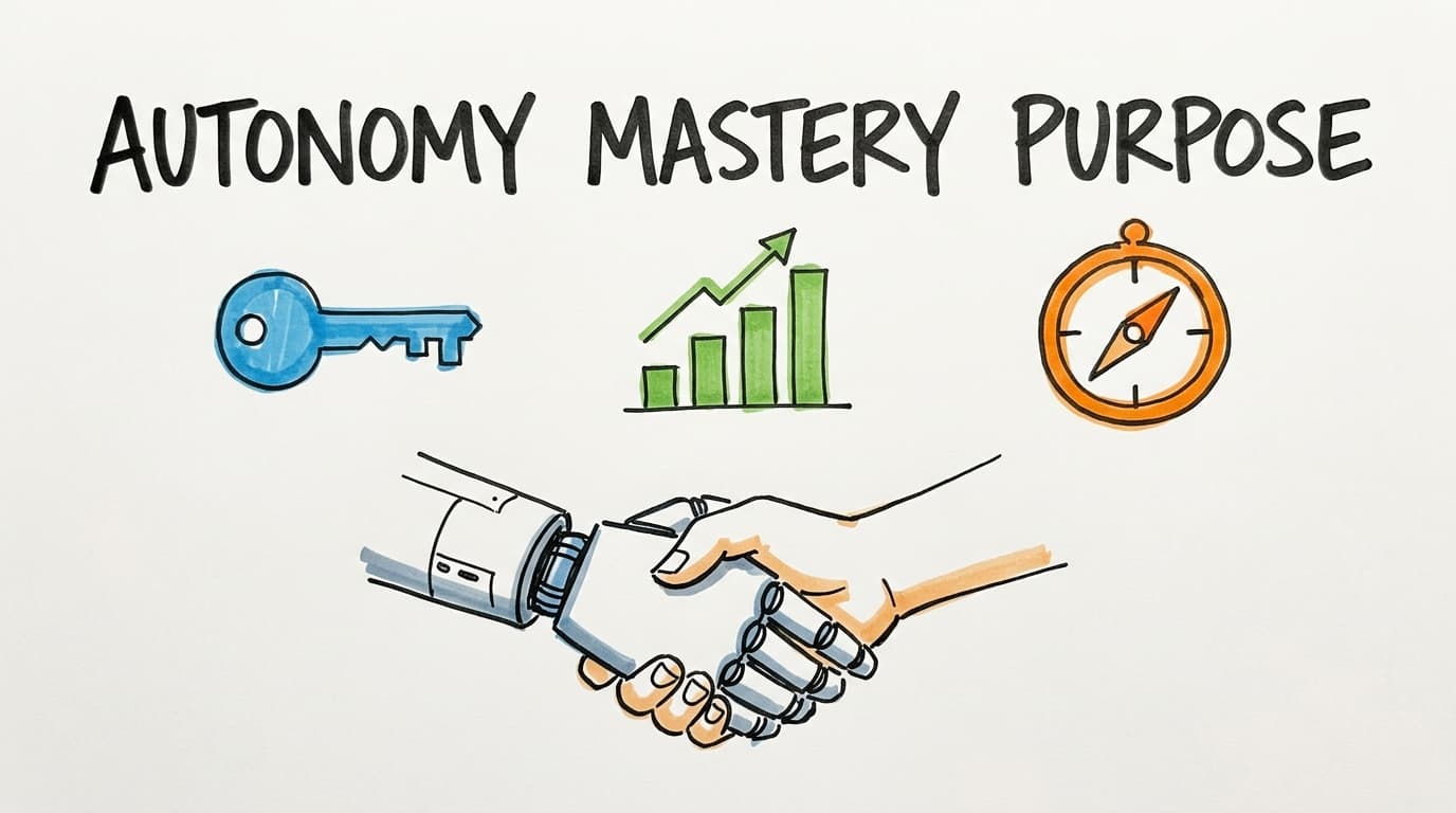 Autonomy, Mastery, Purpose: AI Won't Destroy Your Team. Your Rollout Will.