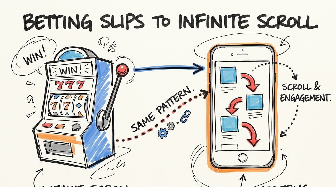 From Betting Slips to Infinite Scroll: A Designer's Confession