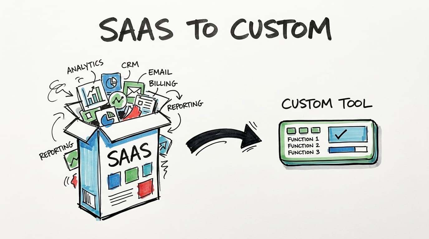 From SaaS to Custom: Why AI is Killing the One-Size-Fits-All Software Era