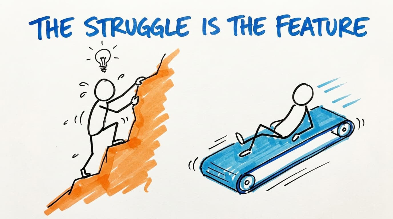 The Struggle is the Feature
