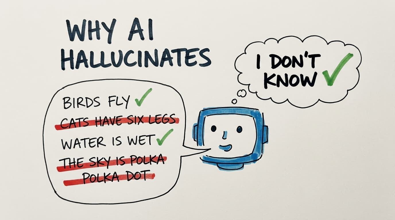 Why AI Hallucinates — and How Teaching It to Say "I Don't Know" May Save Us All
